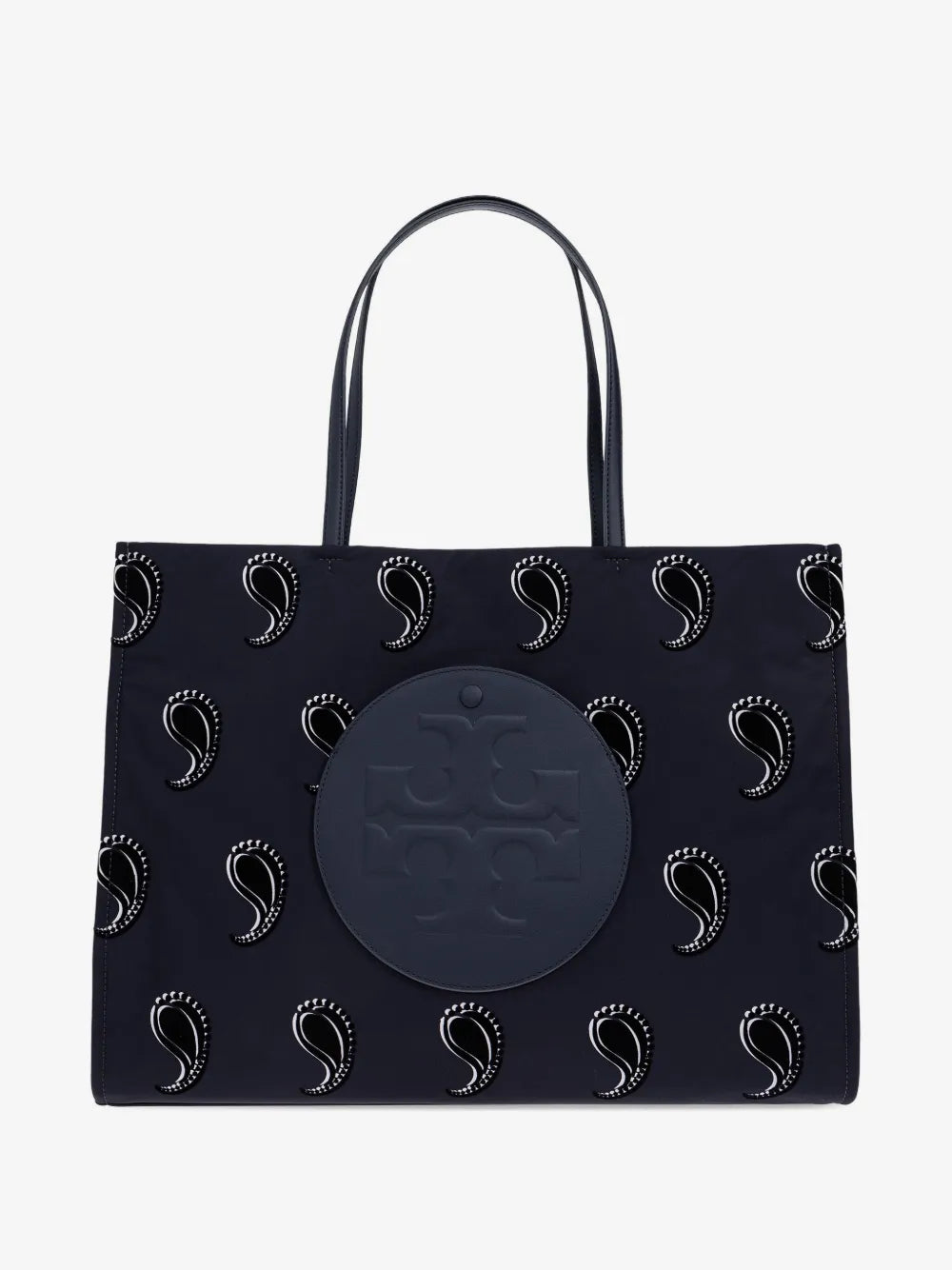 Tory Burch Ella paisley-pattern Double T motif tote bag
