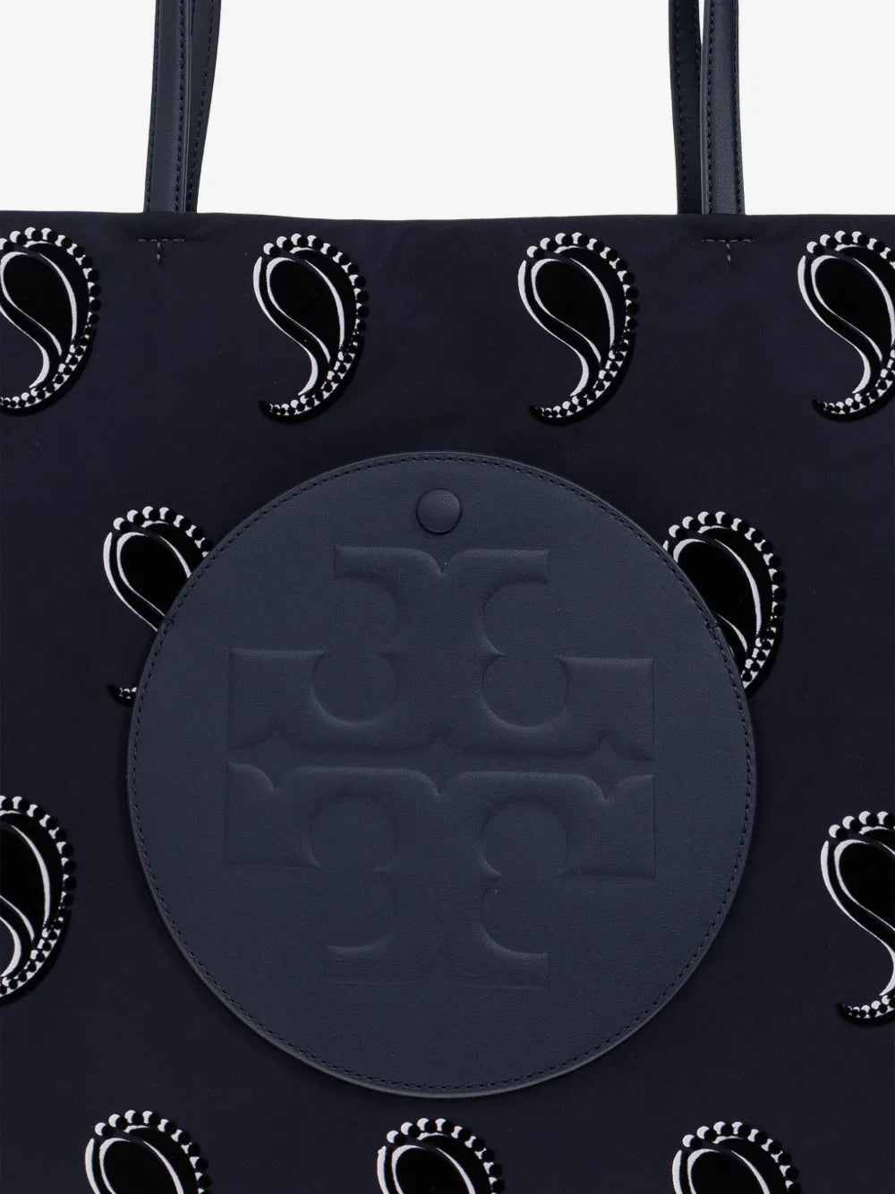 Tory Burch Ella paisley-pattern Double T motif tote bag