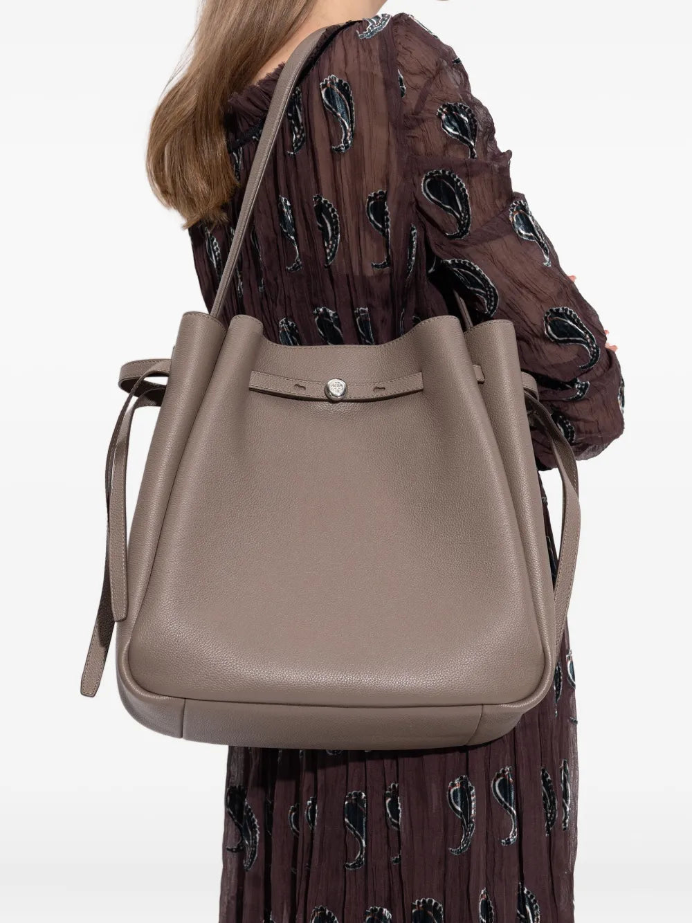 Tory Burch large Romy bucket bag