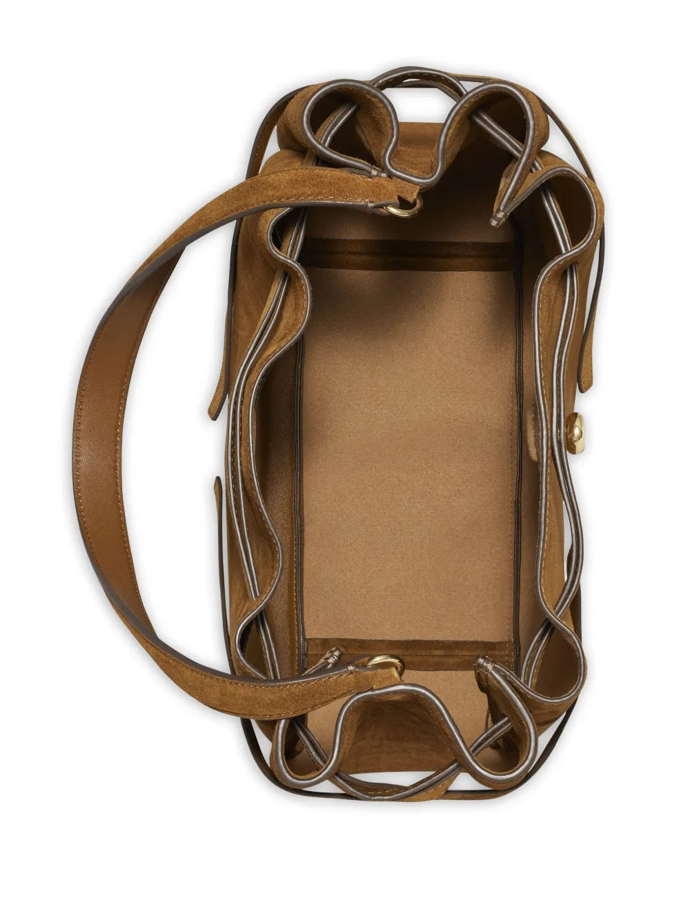 Tory Burch large Romy suede shoulder bag