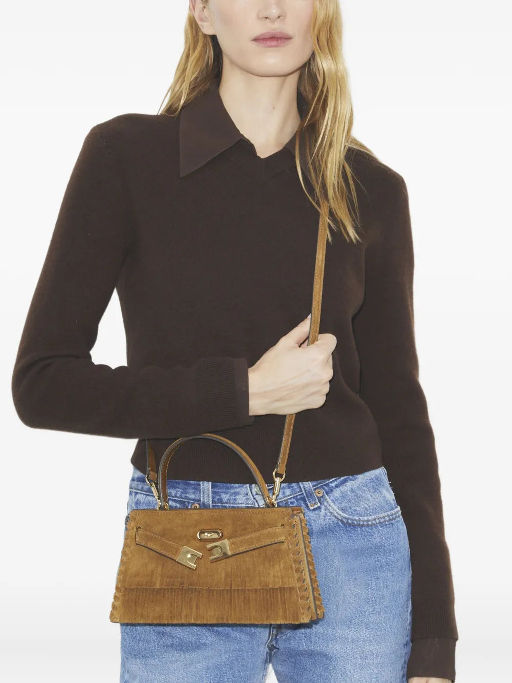 Tory Burch mini Lee Radziwill tote bag