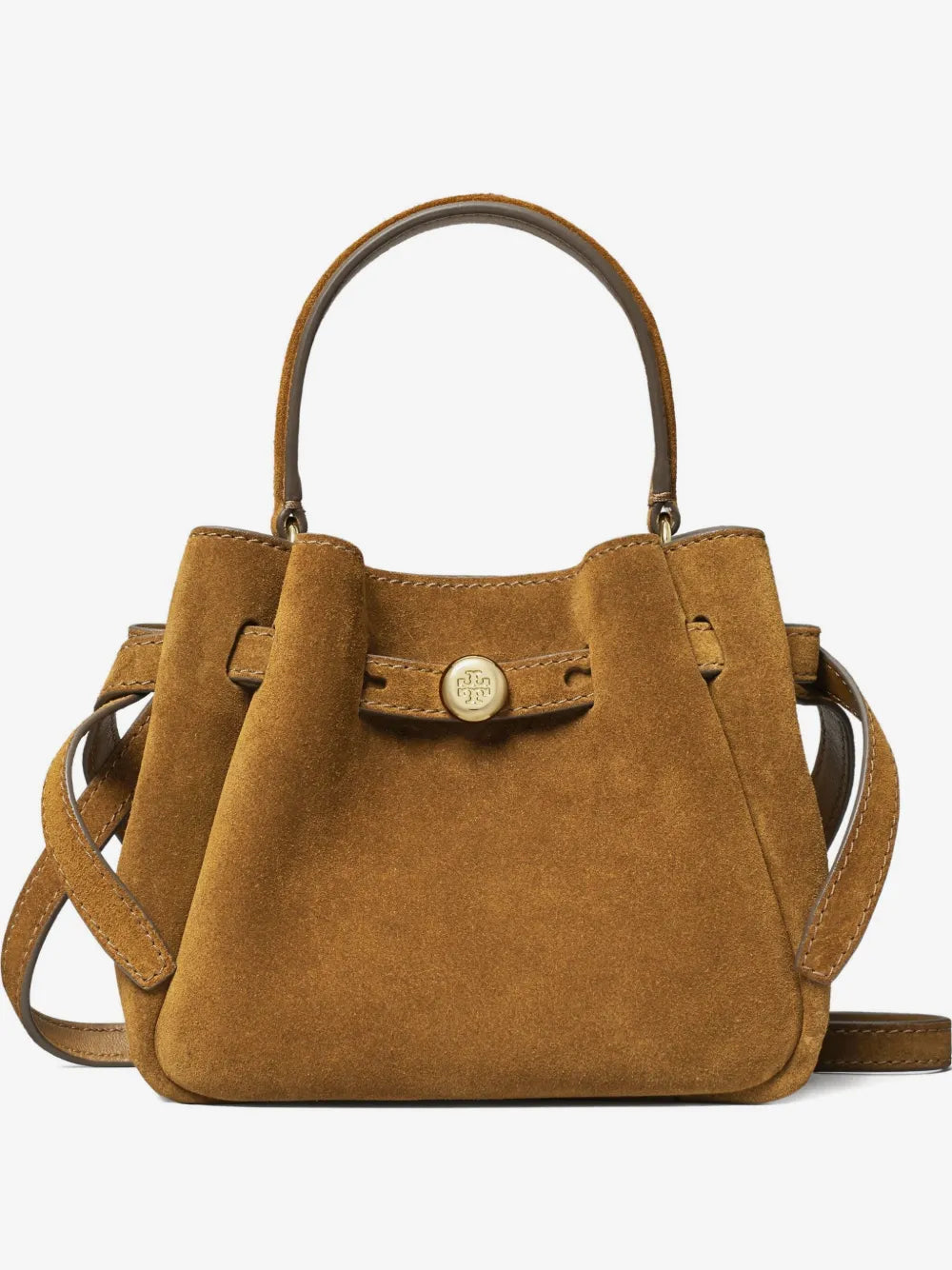 Tory Burch mini Romy suede bucket bag
