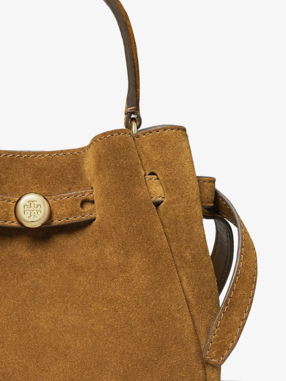 Tory Burch mini Romy suede bucket bag