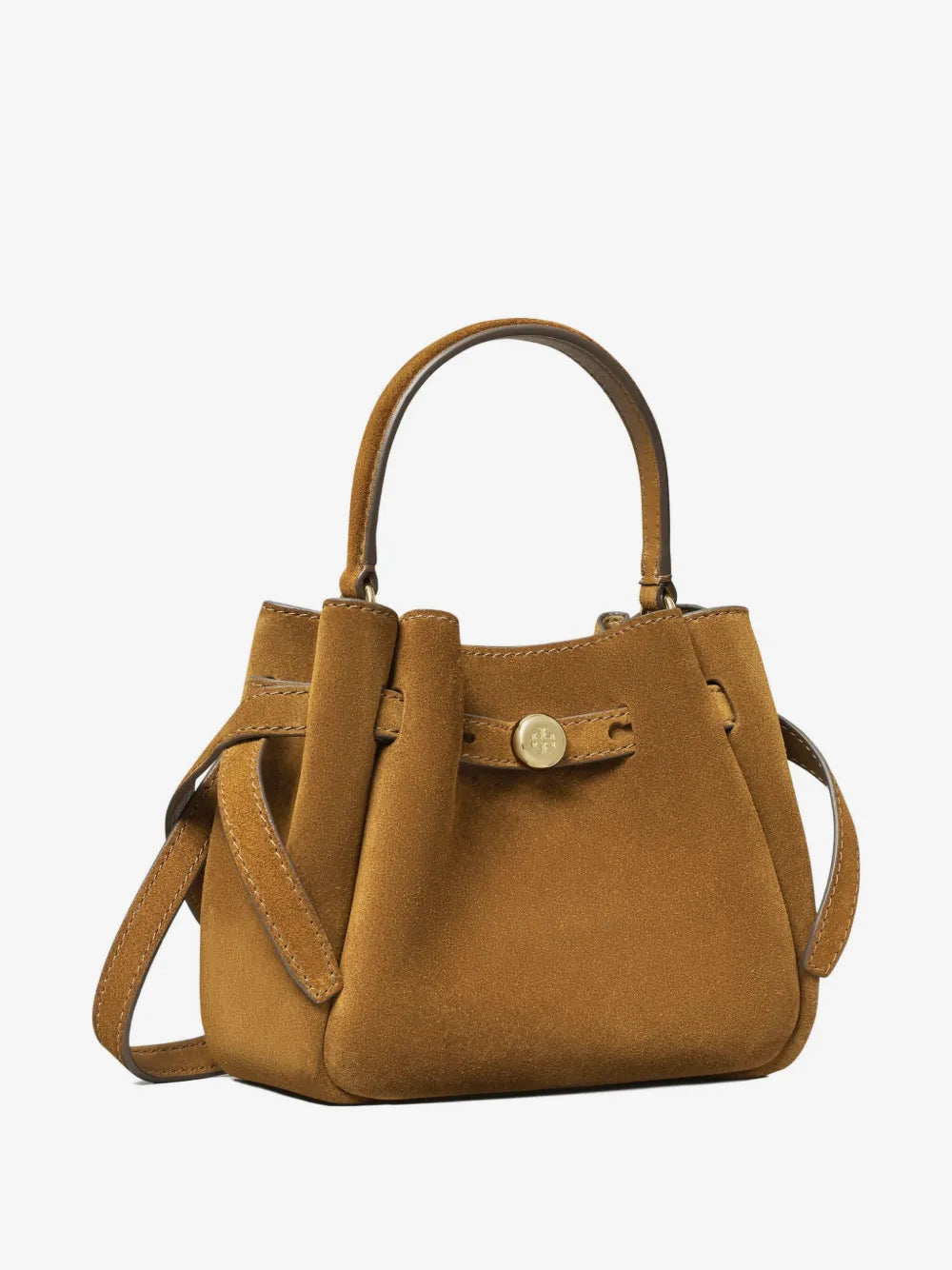 Tory Burch mini Romy suede bucket bag