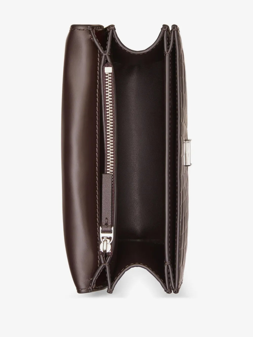 Tory Burch small Eleanor croc-embossed shoulder bag
