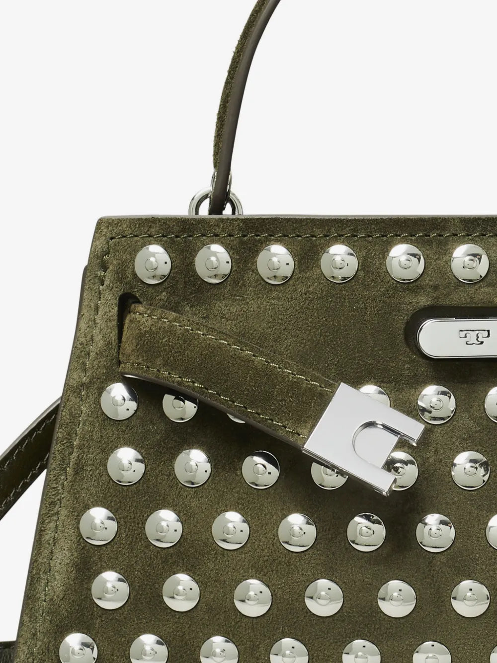 Tory Burch mini Lee Radziwill studded tote bag