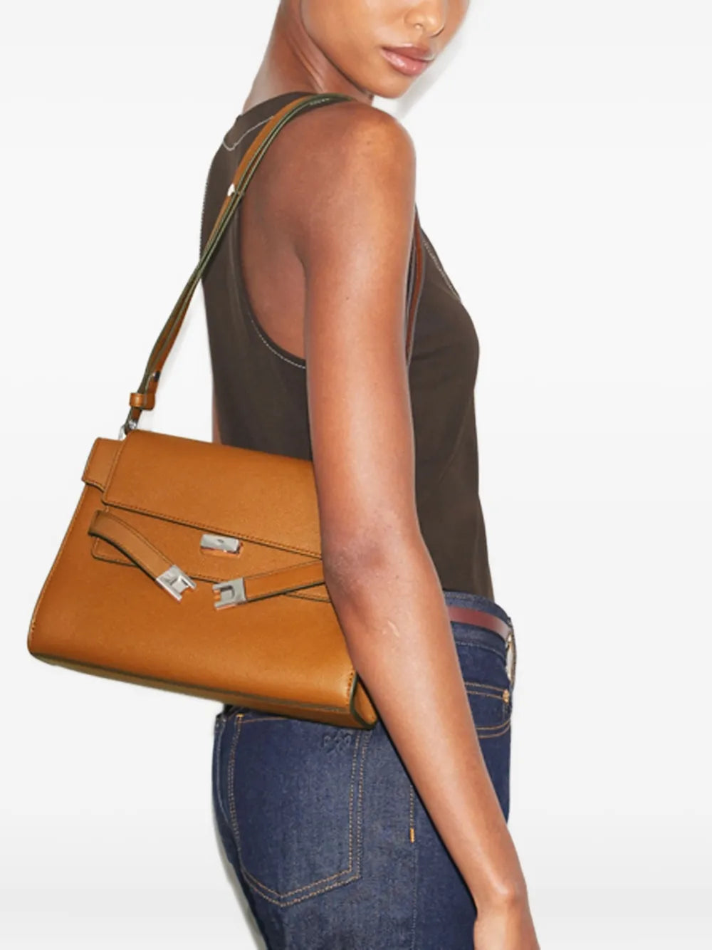 Tory Burch Lee Radziwill buckle-fastening shoulder bag