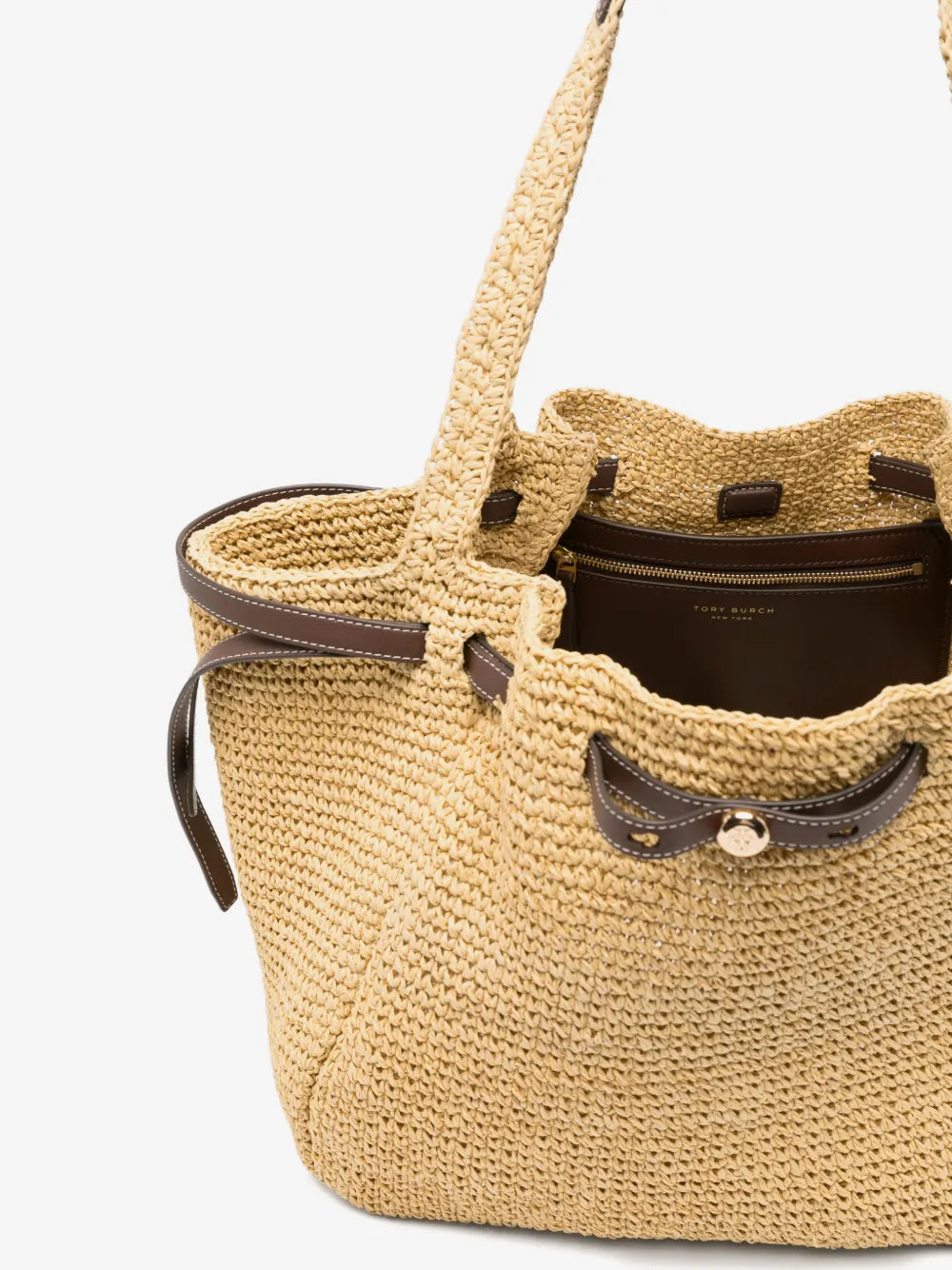 Tory Burch Romy woven tote