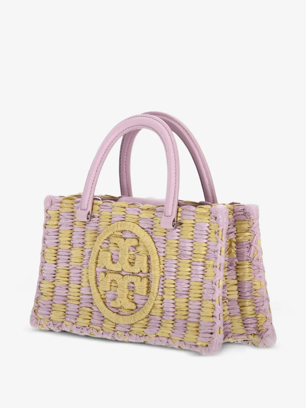 Tory Burch small Ella logo-appliqué tote bag