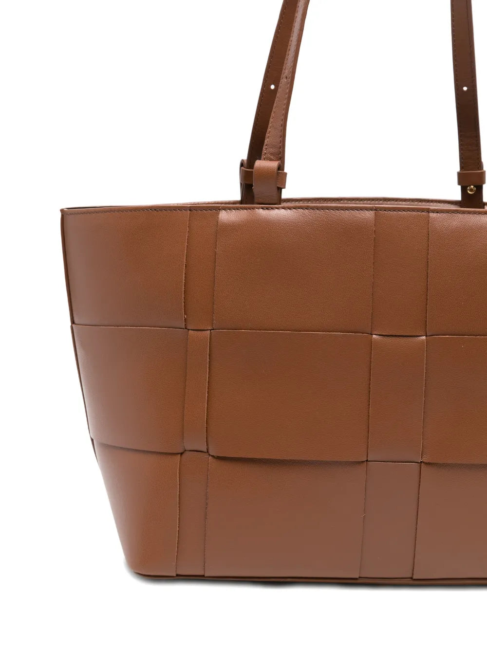DeMellier Florence woven leather florence tote bag