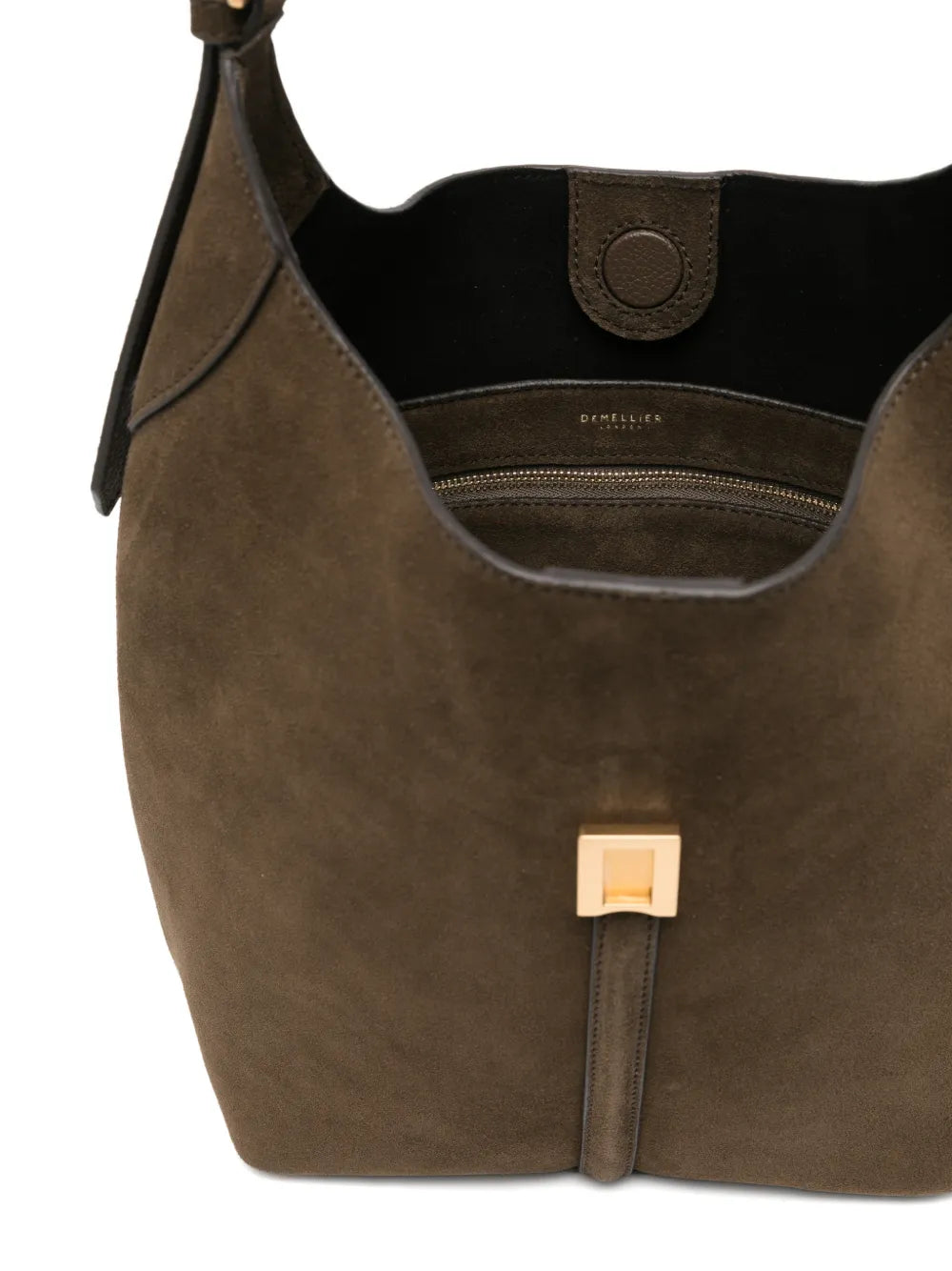 DeMellier Siena suede shoulder bag