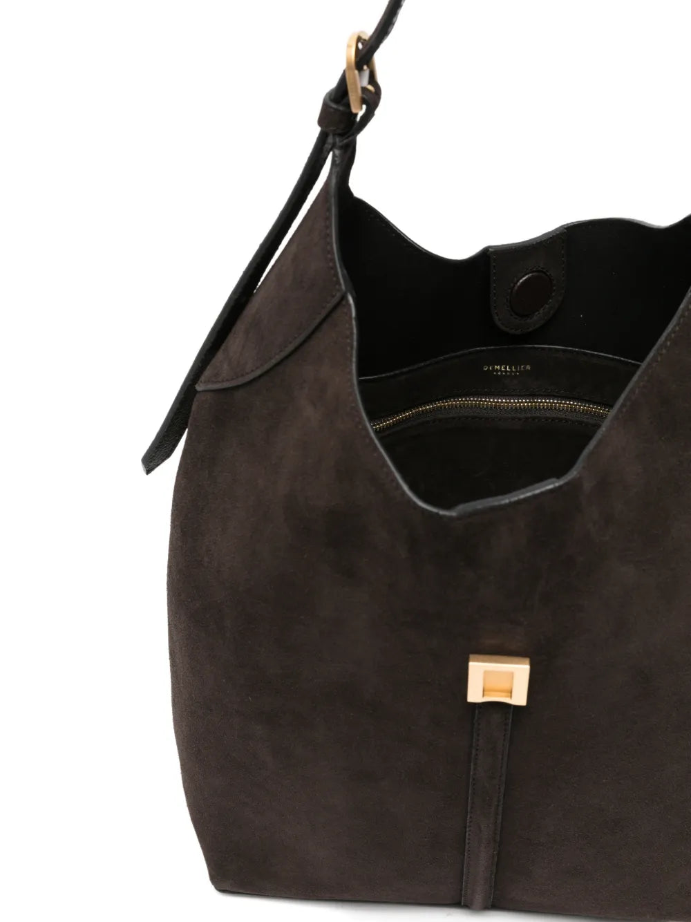 DeMellier large Siena suede bucket bag
