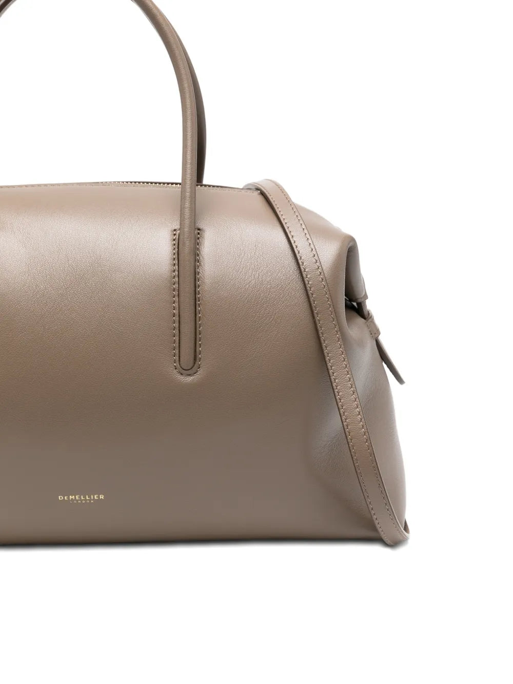 DeMellier The Midi Stockholm top handle leather tote bag