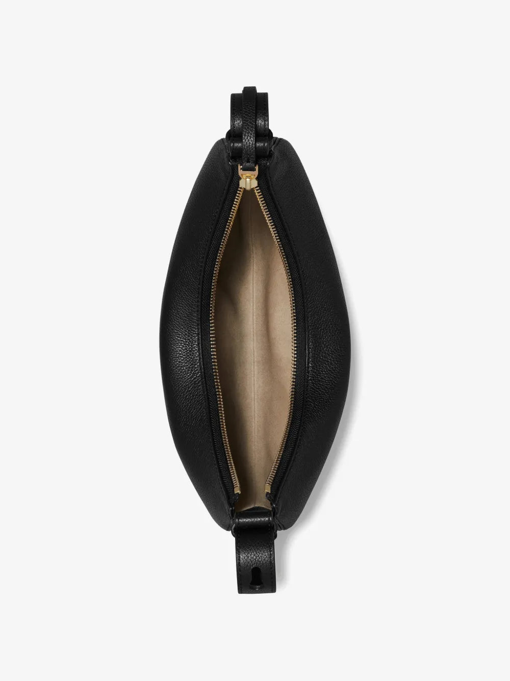 Tory Burch small Romy Half Moon leather shoulder bag