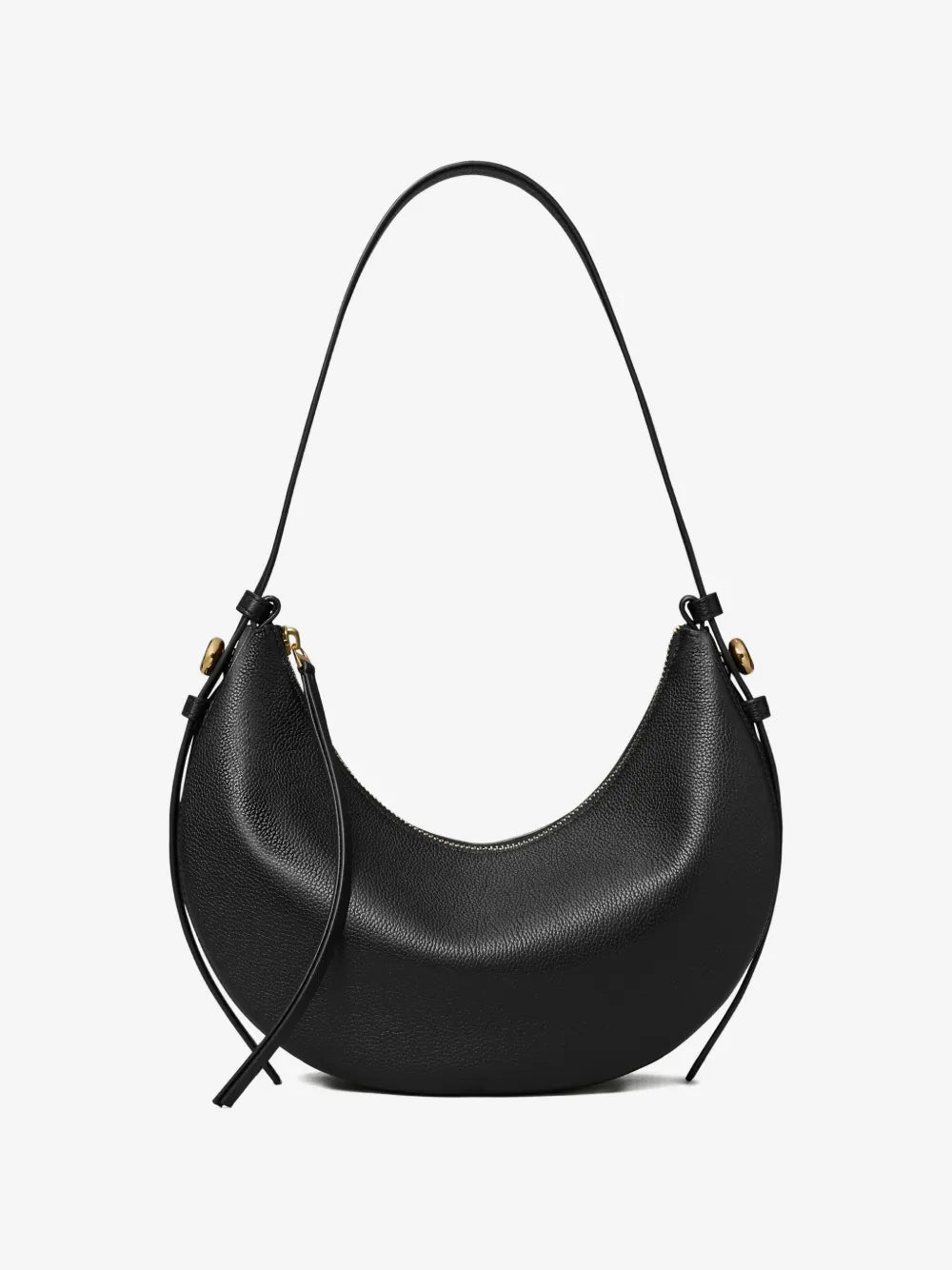 Tory Burch small Romy Half Moon leather shoulder bag