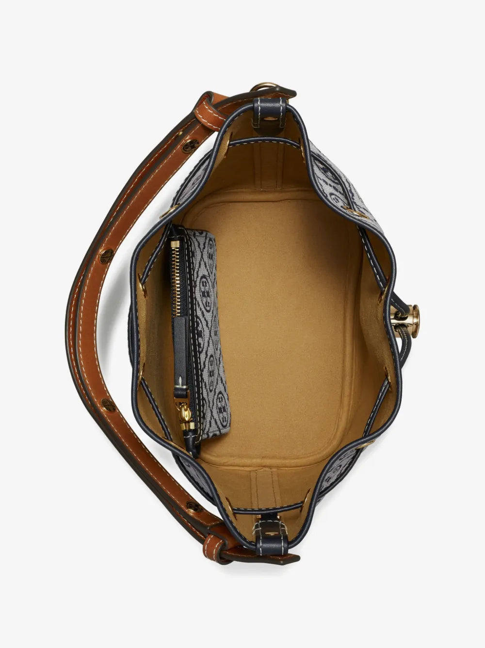 Tory Burch T monogram bucket bag