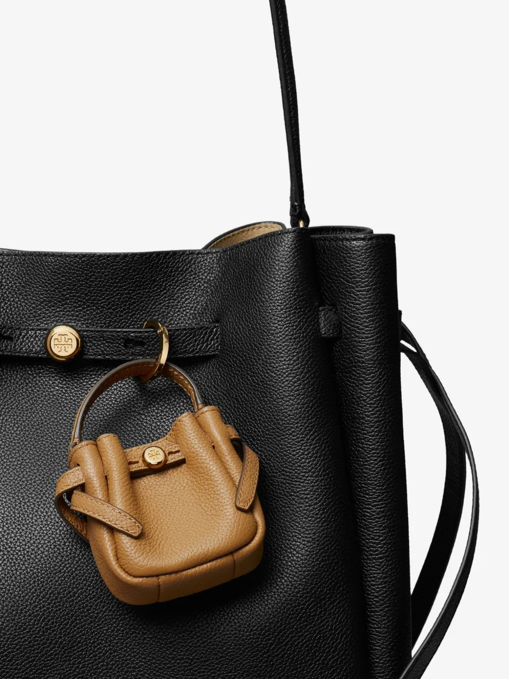 Tory Burch Romy bucket bag charm