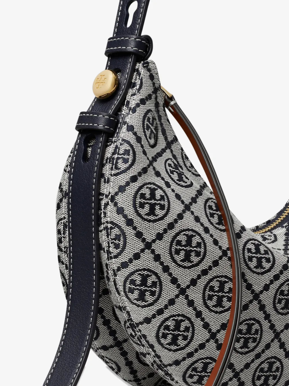 Tory Burch Romy Half Moon pattern shoulder bag