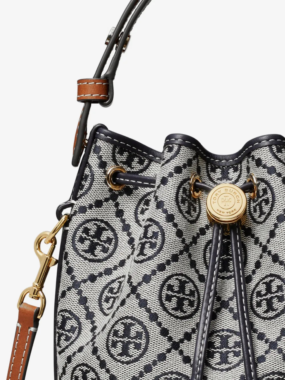 Tory Burch T Monogram mini bucket bag