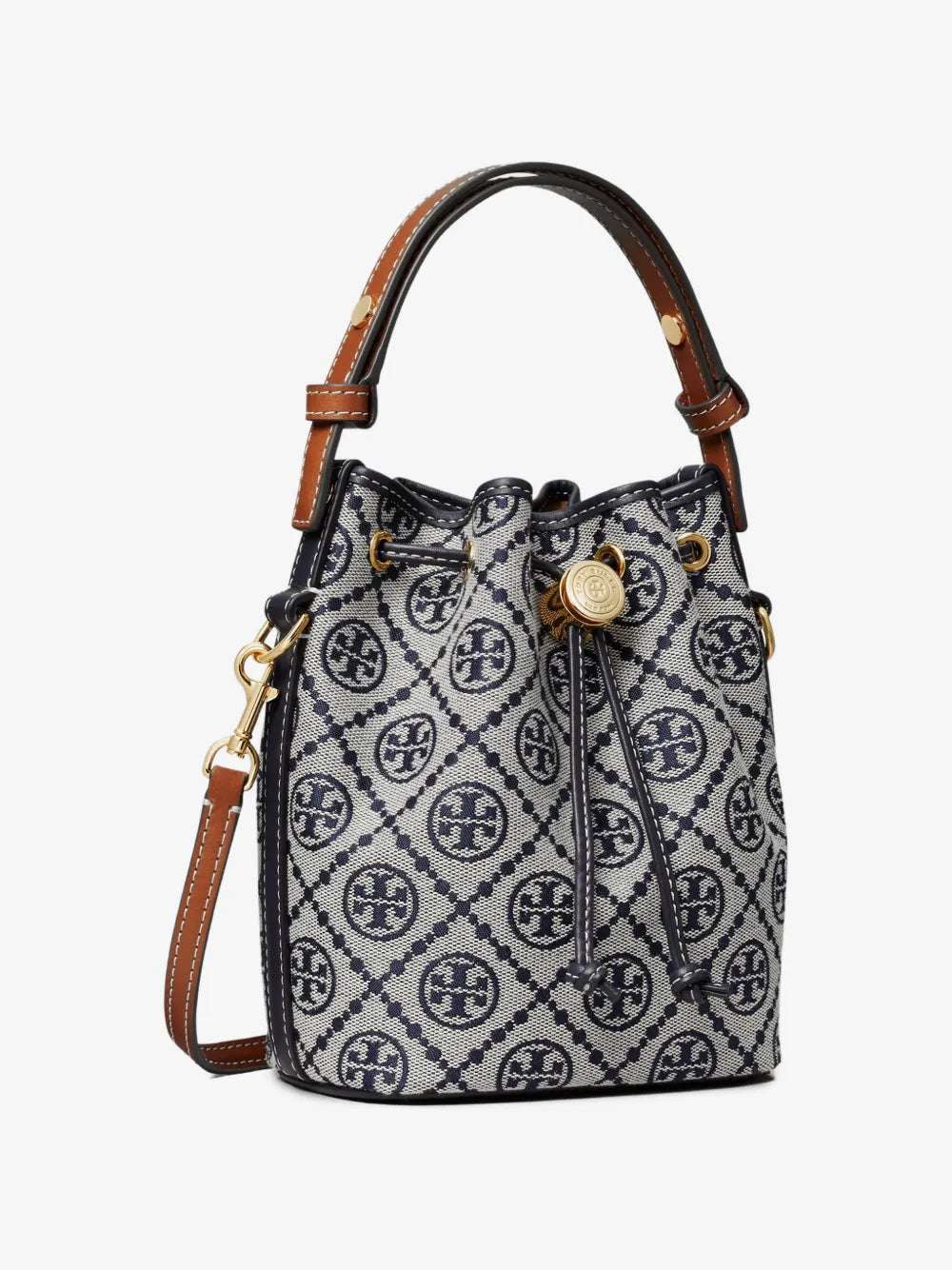 Tory Burch T Monogram mini bucket bag