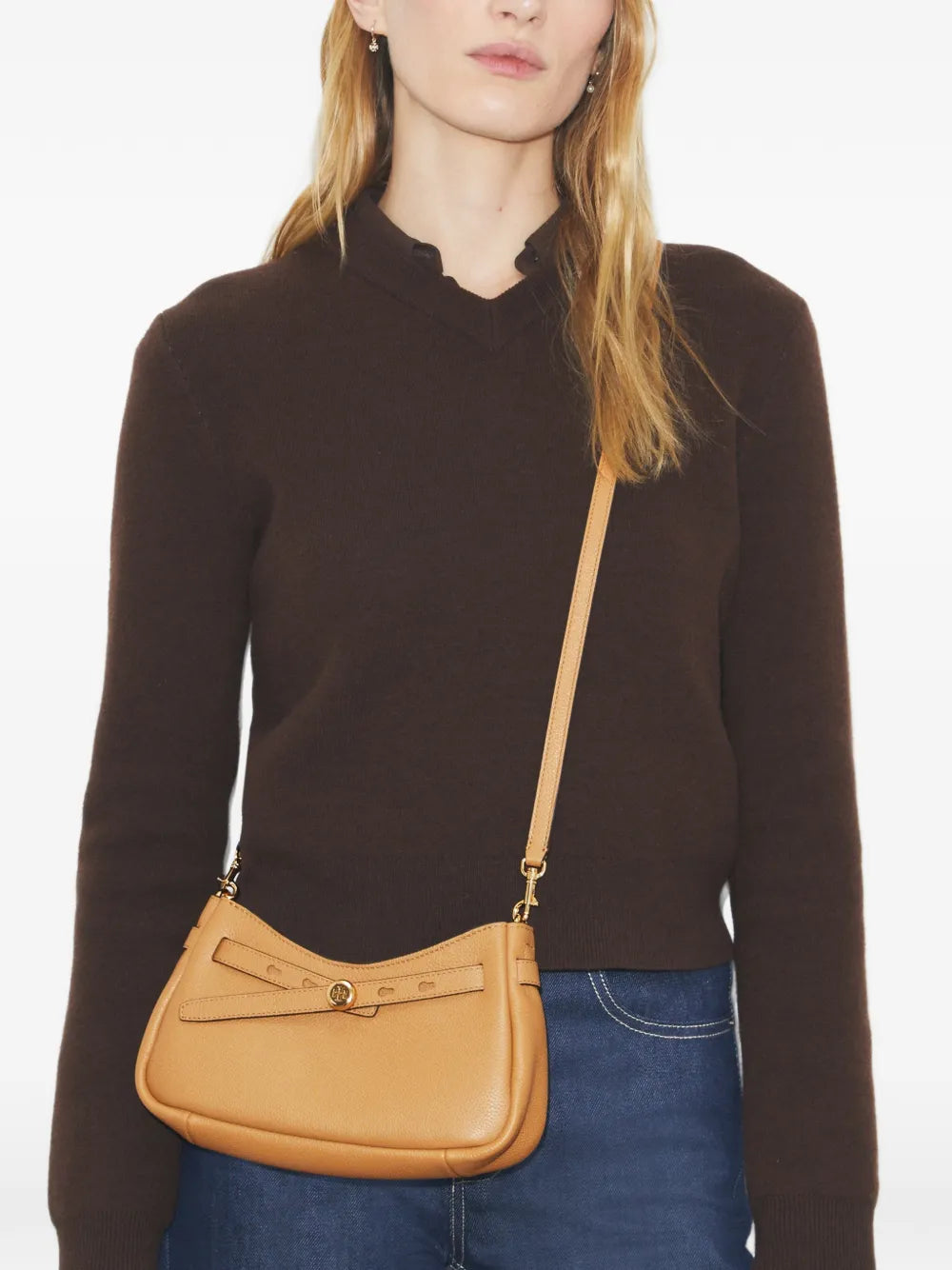 Tory Burch Romy zip top crossbody