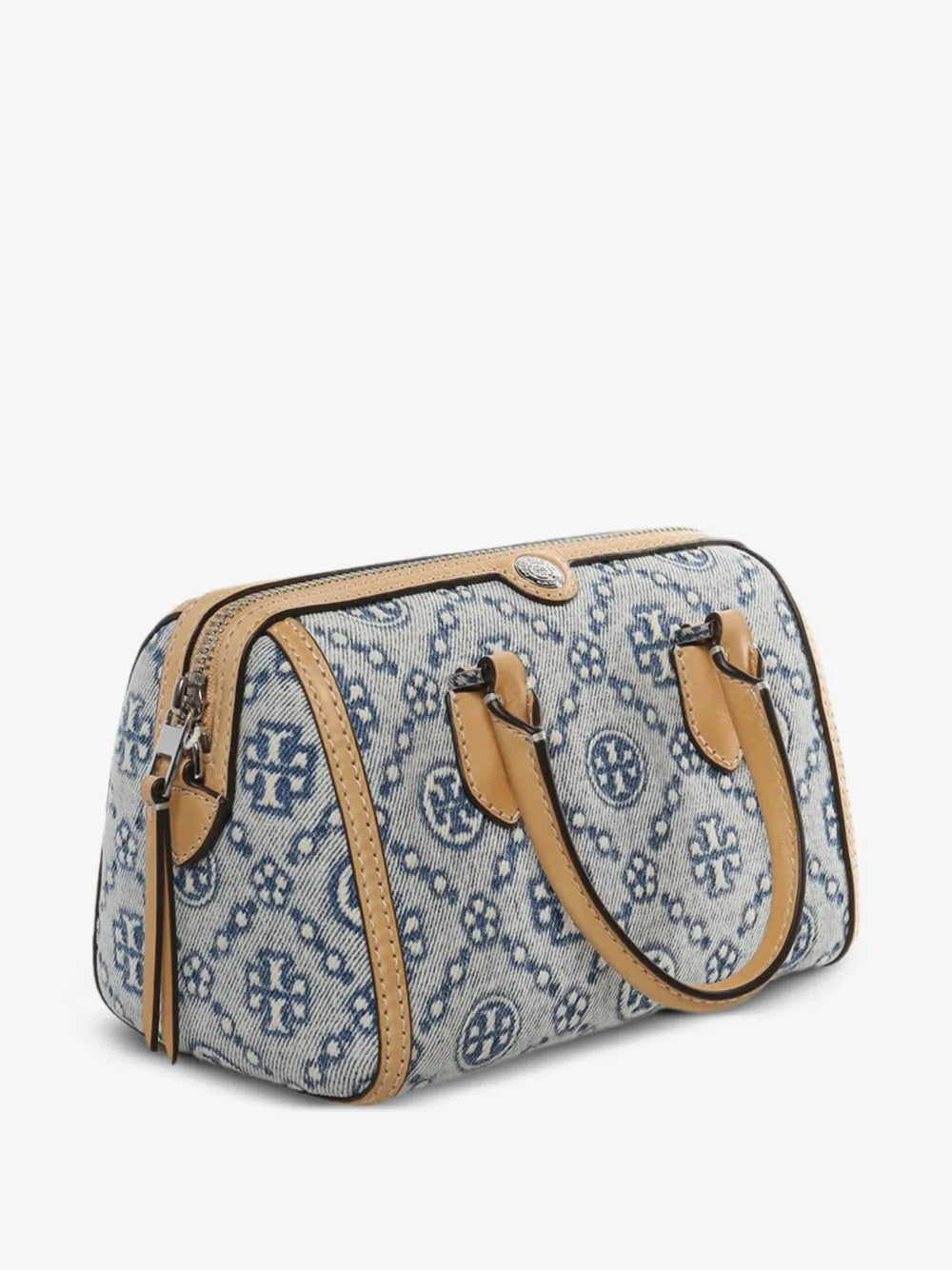 Tory Burch T Monogram barrel bag