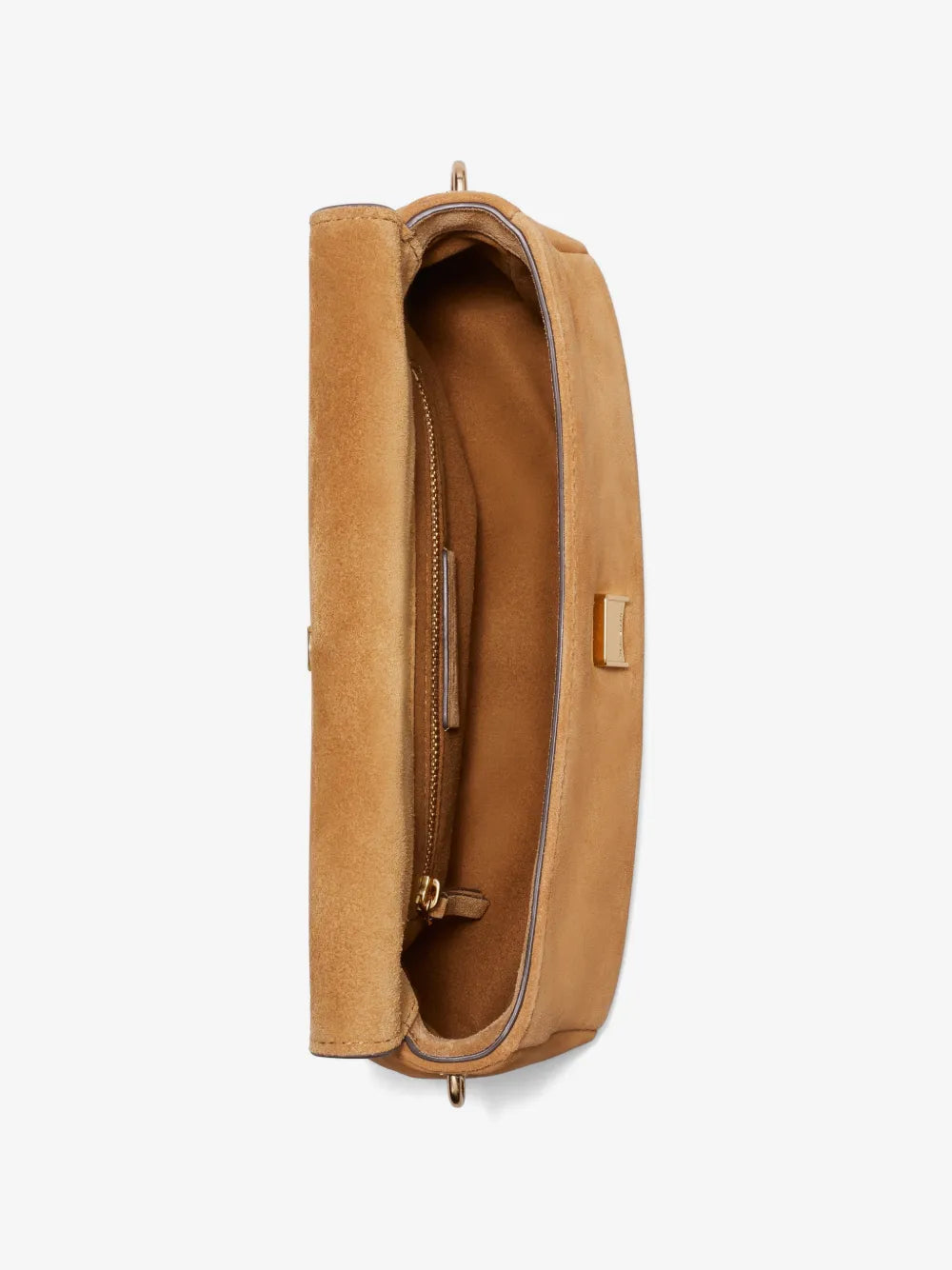 Tory Burch small Charlie suede shoulder bag