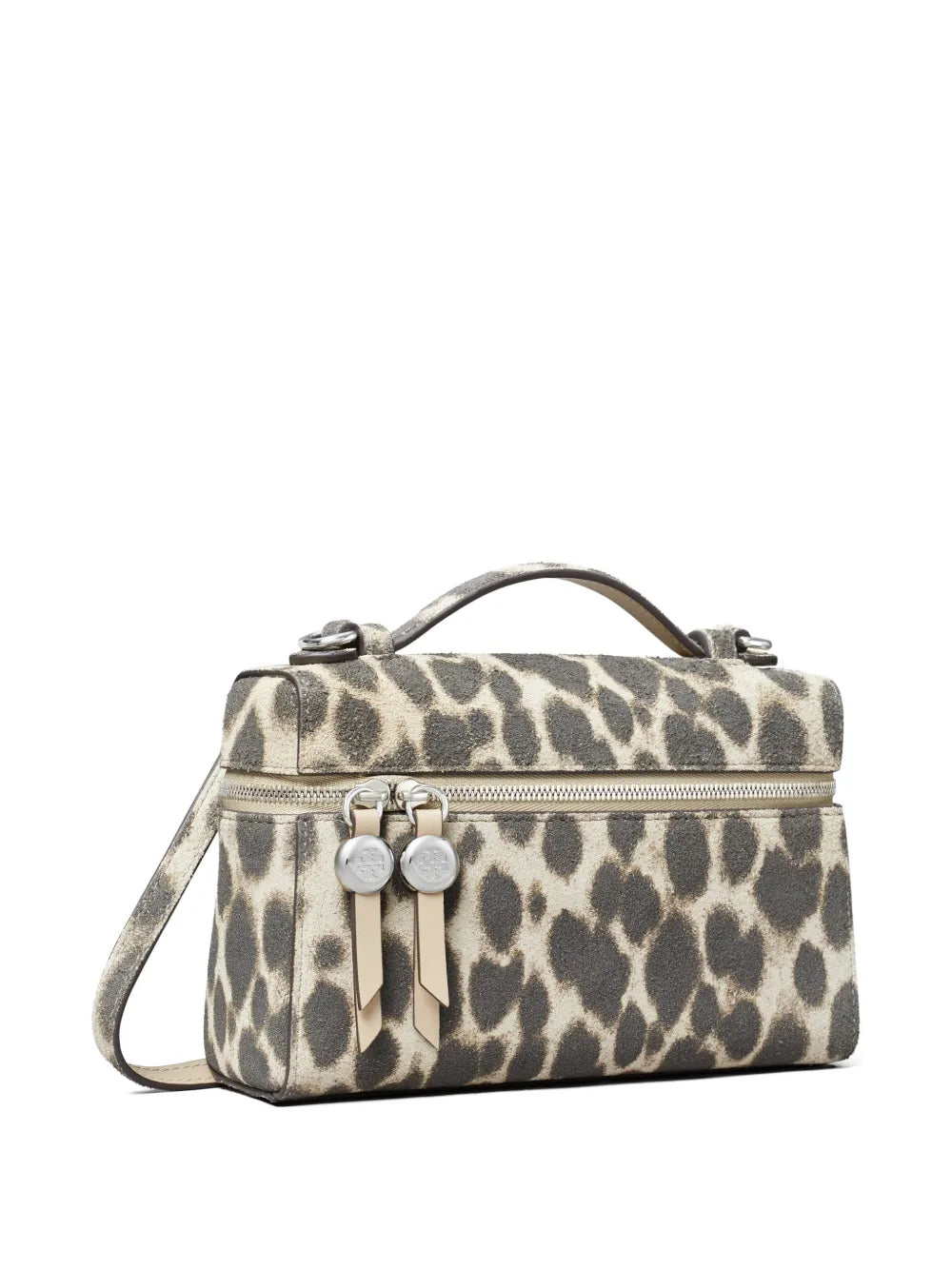 Tory Burch slim Romy suede top handle
