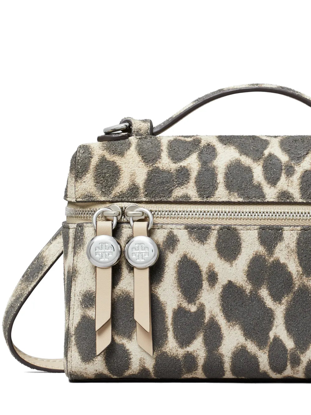 Tory Burch slim Romy suede top handle