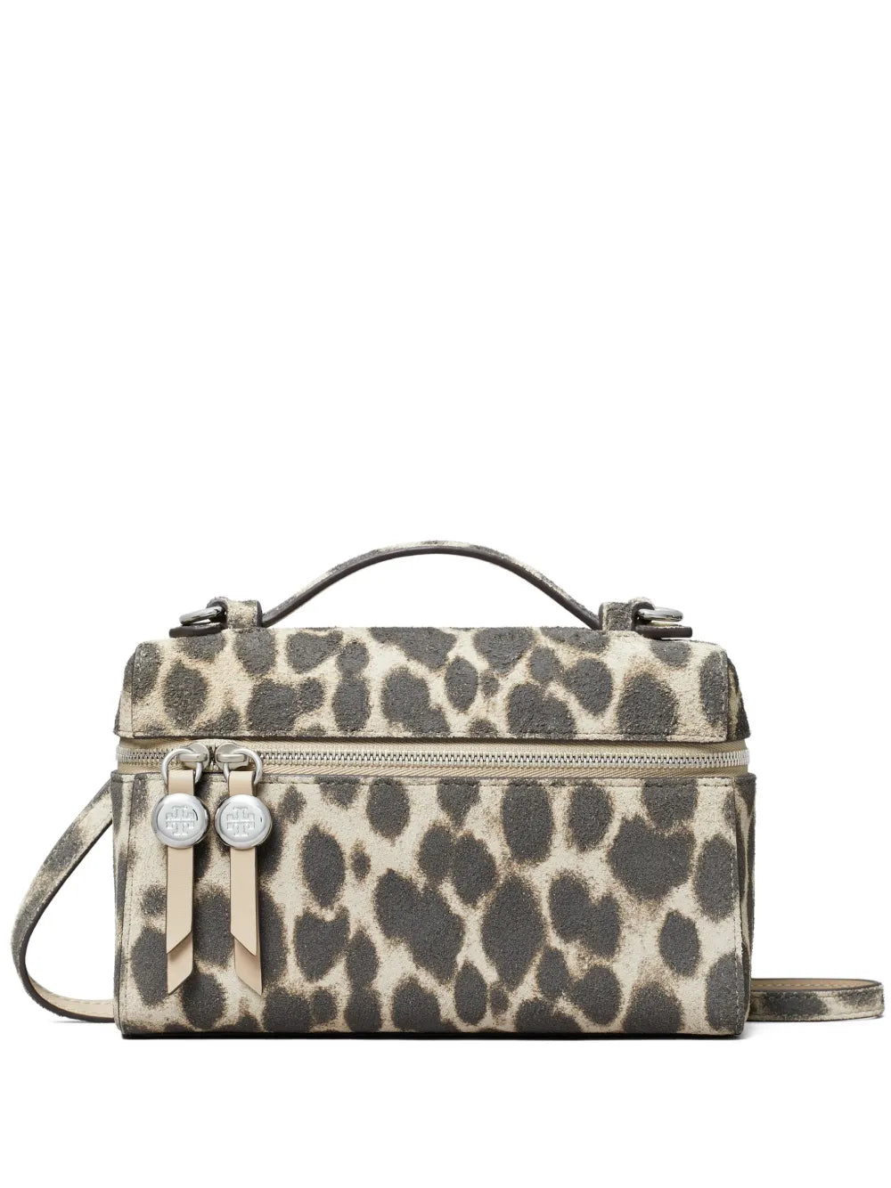 Tory Burch slim Romy suede top handle