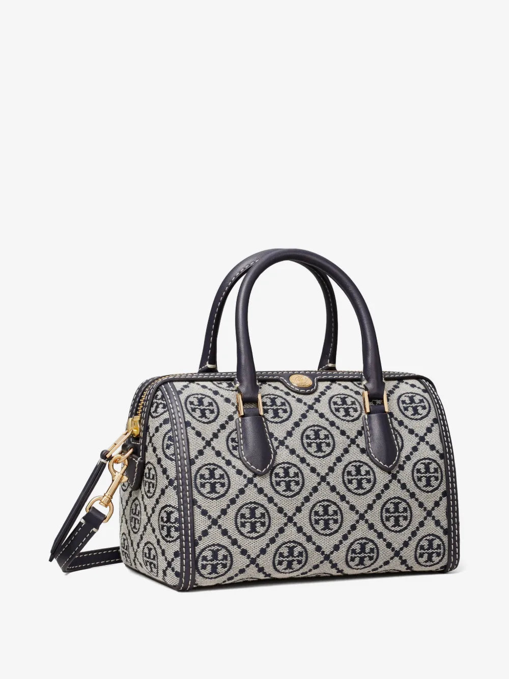 Tory Burch T-Monogram petite barrel bag