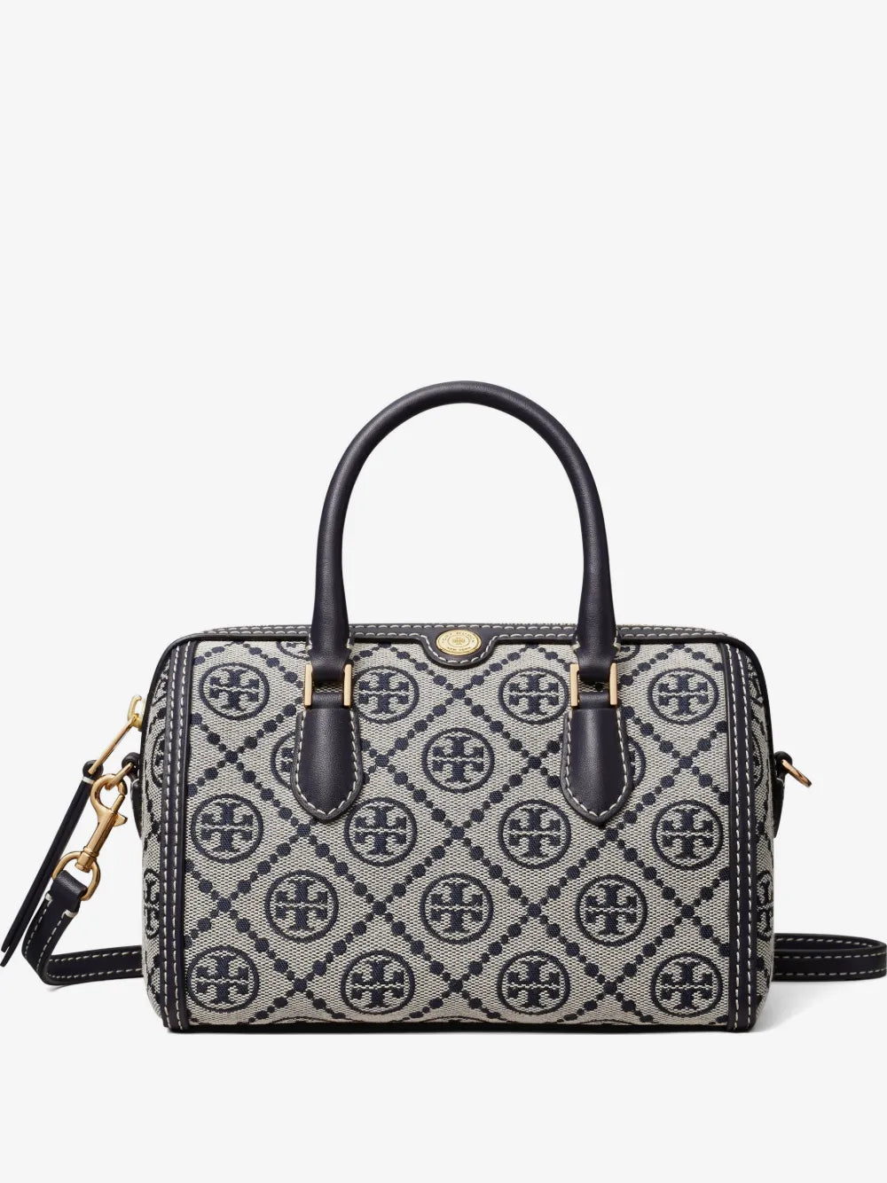 Tory Burch T-Monogram petite barrel bag