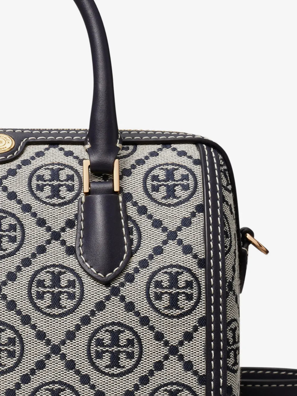 Tory Burch T-Monogram petite barrel bag