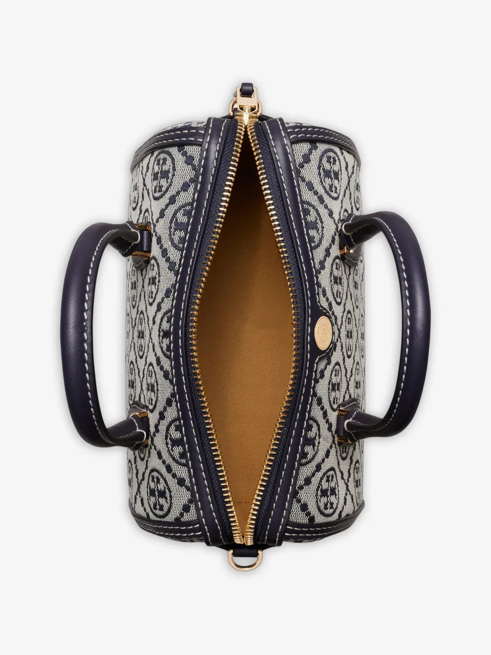 Tory Burch T-Monogram petite barrel bag