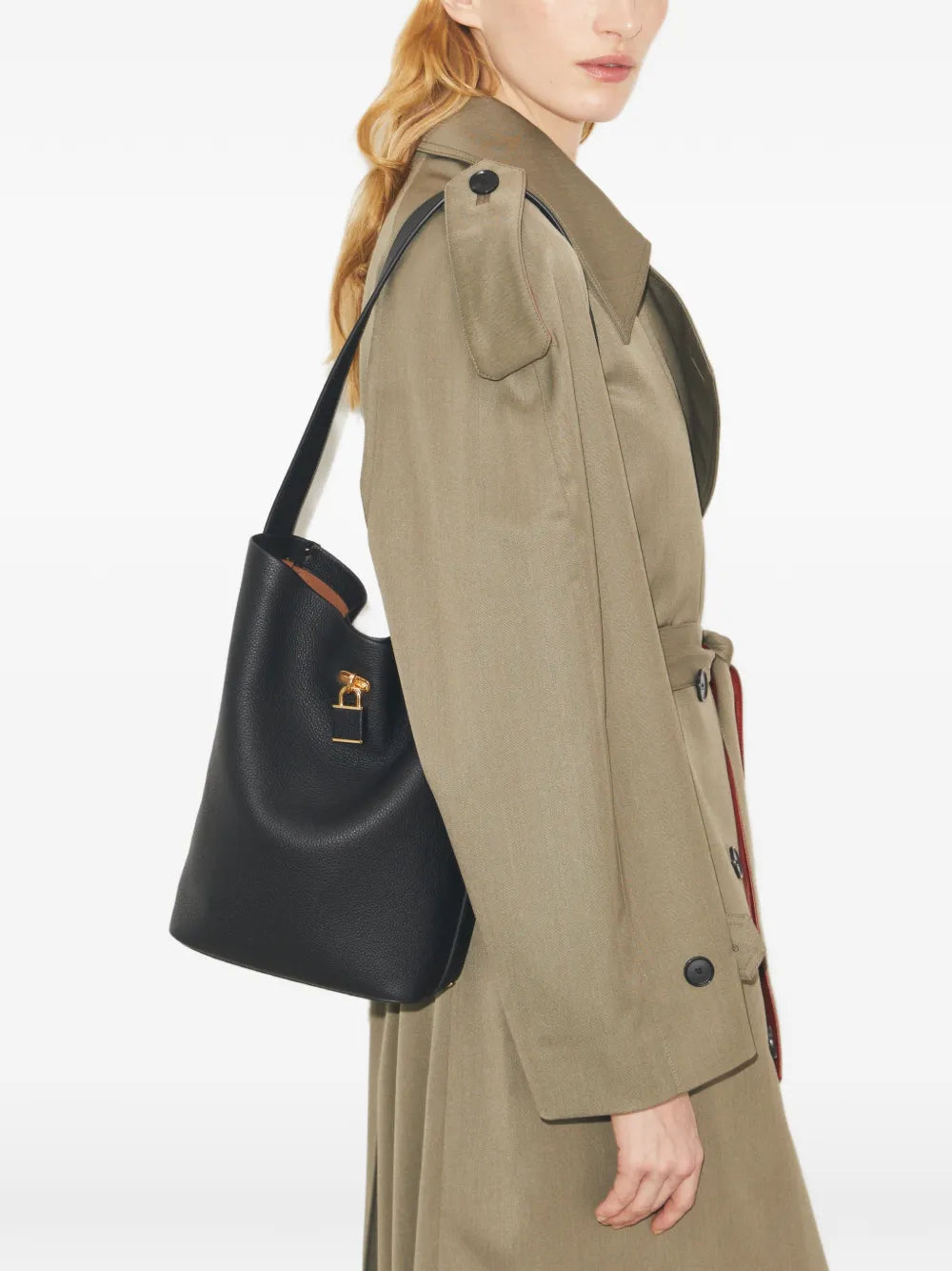 Tory Burch slim lock bucket bag