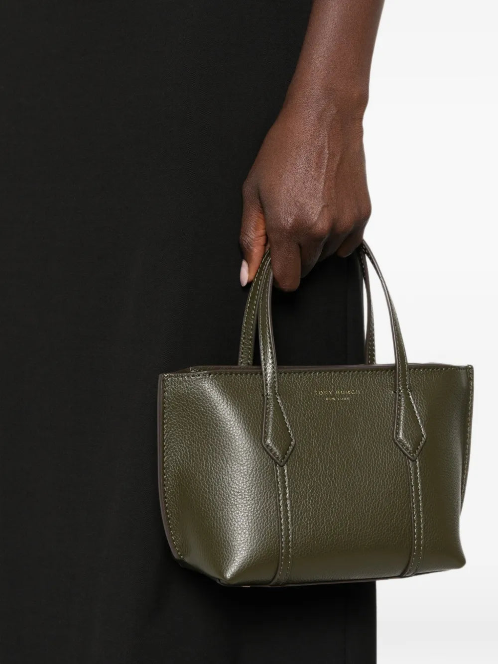 Tory Burch Perry pebbled-leather tote bag