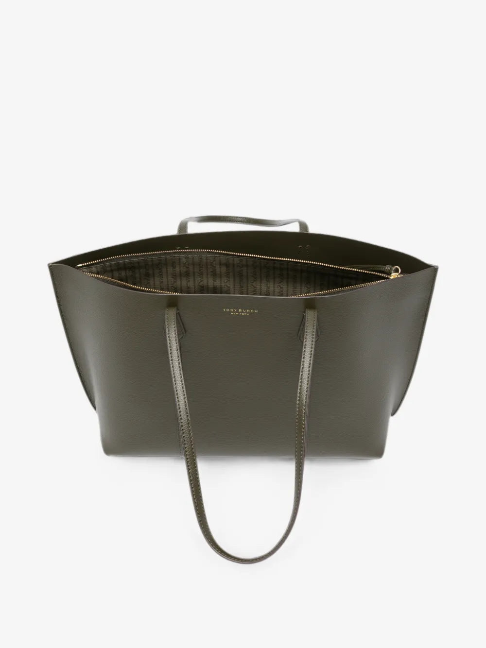 Tory Burch large pebbled leather tote bag