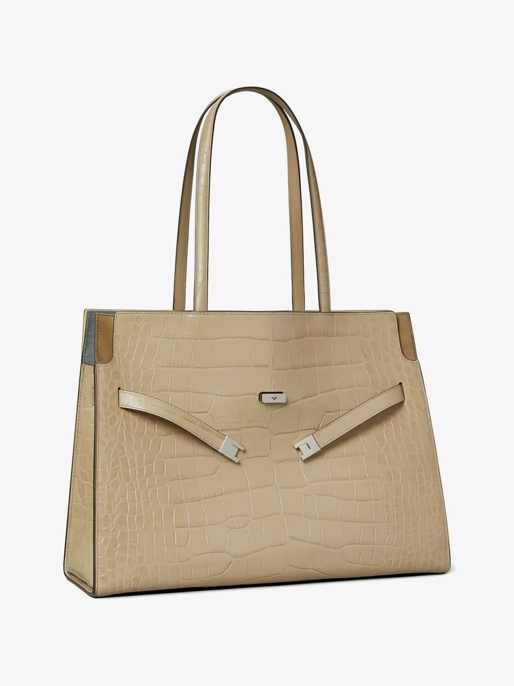 Tory Burch Lee Radziwill embossed tote
