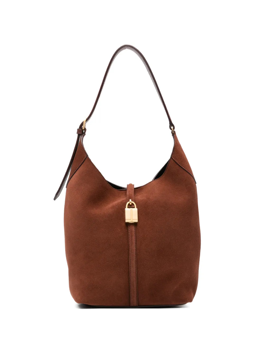 DeMellier Browns x DeMellier Siena suede bucket bag