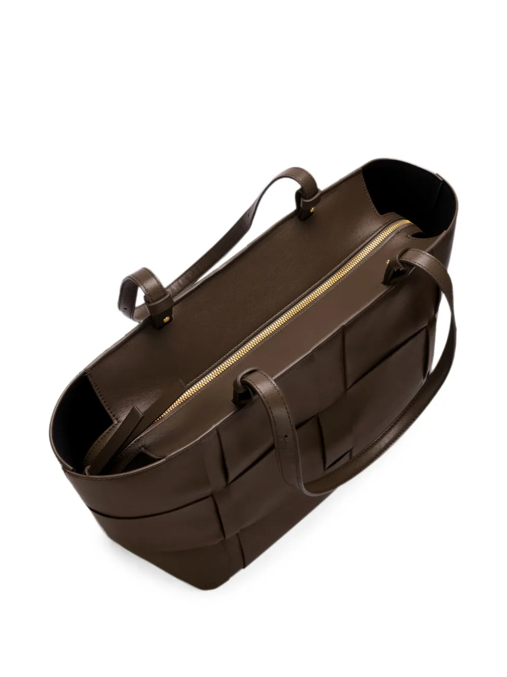 DeMellier Florence woven-leather tote bag