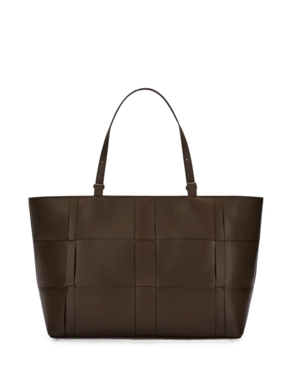 DeMellier Florence woven-leather tote bag