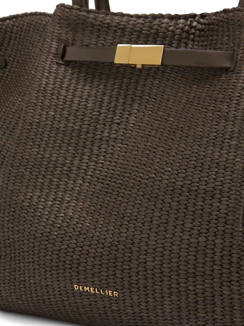 DeMellier New York raffia tote bag