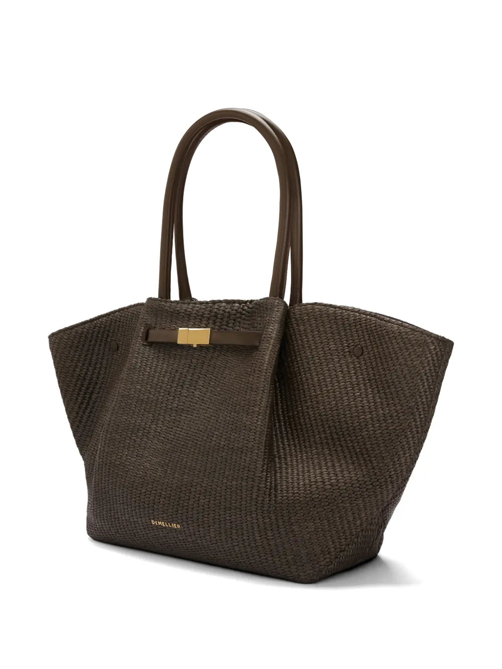 DeMellier New York raffia tote bag