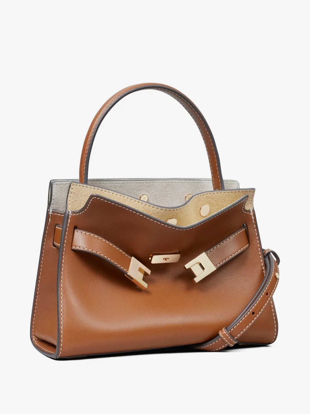Tory Burch petite Lee Radziwill double bag