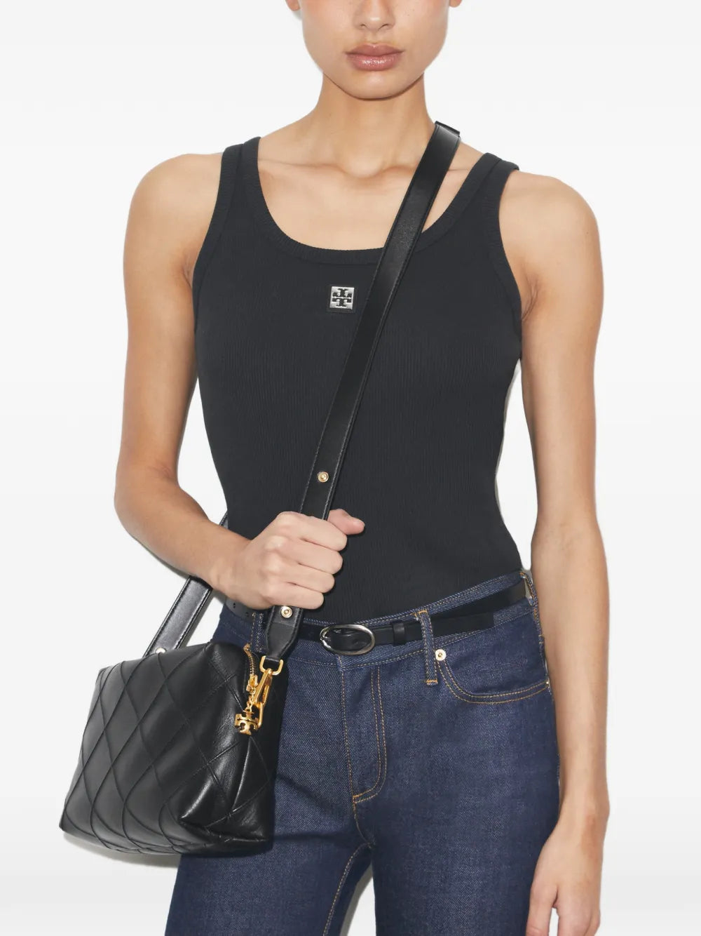 Tory Burch large Fleming soft crossbody bag