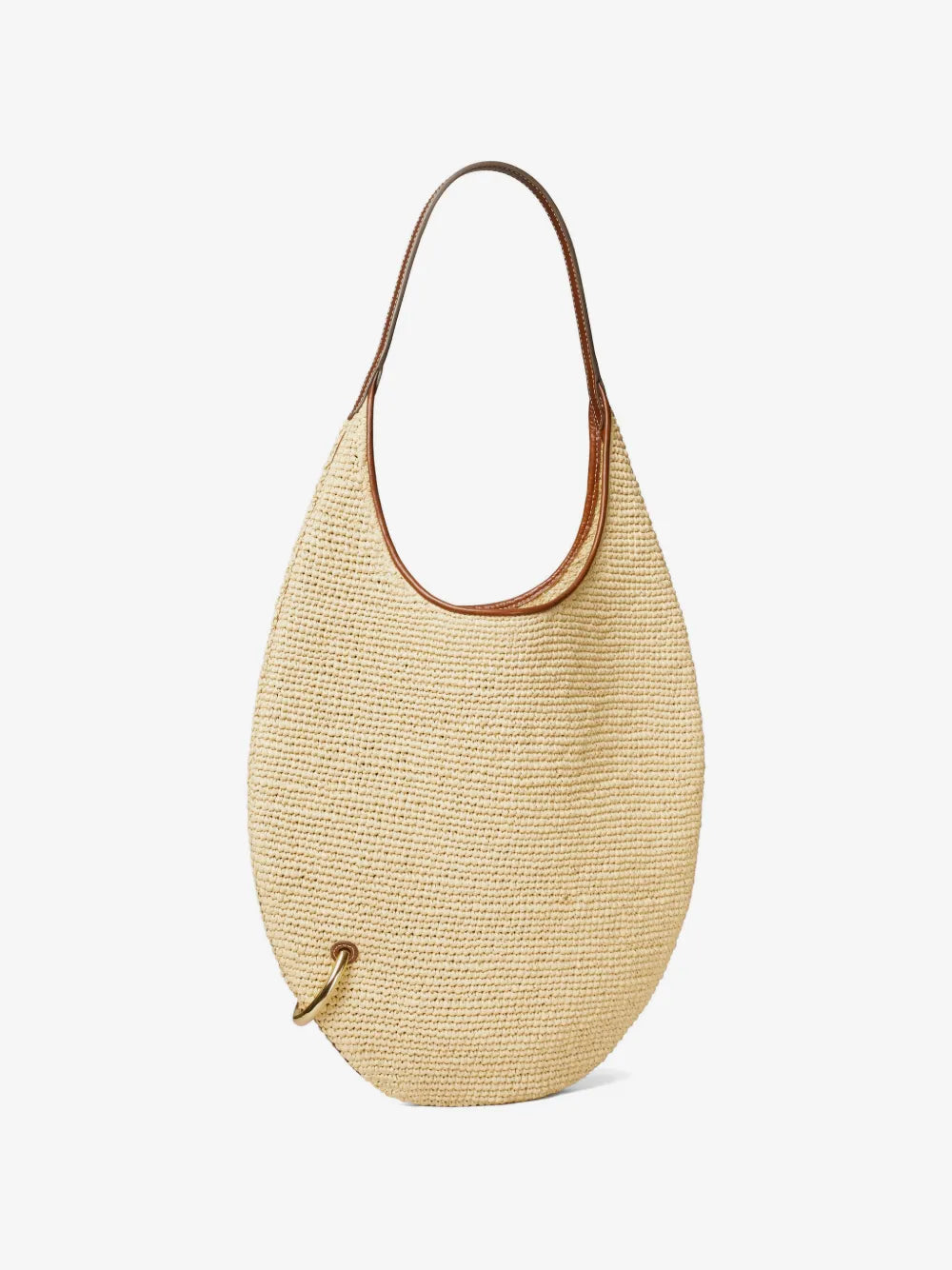 Tory Burch Pierced soft raffia bag