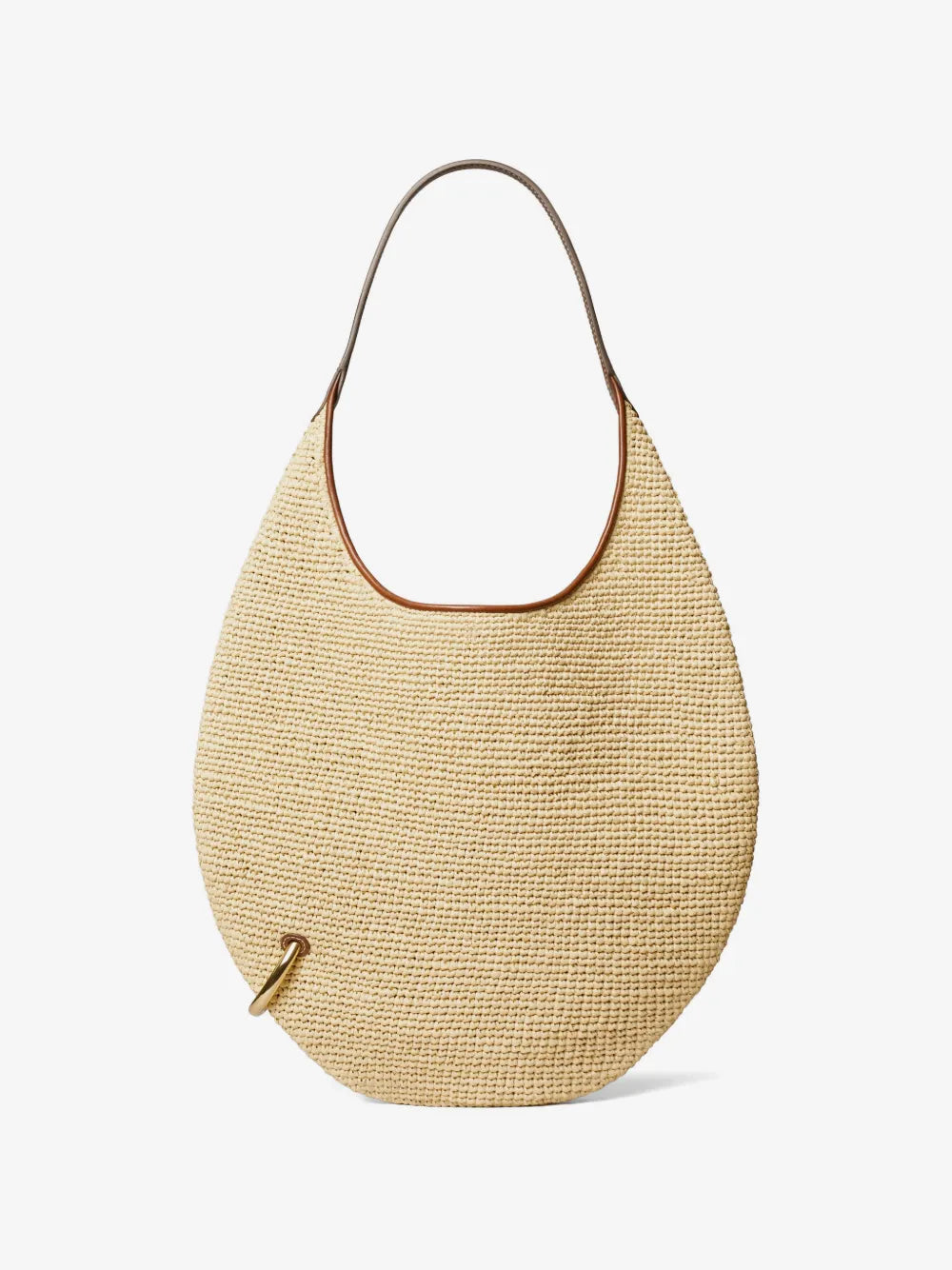 Tory Burch Pierced soft raffia bag