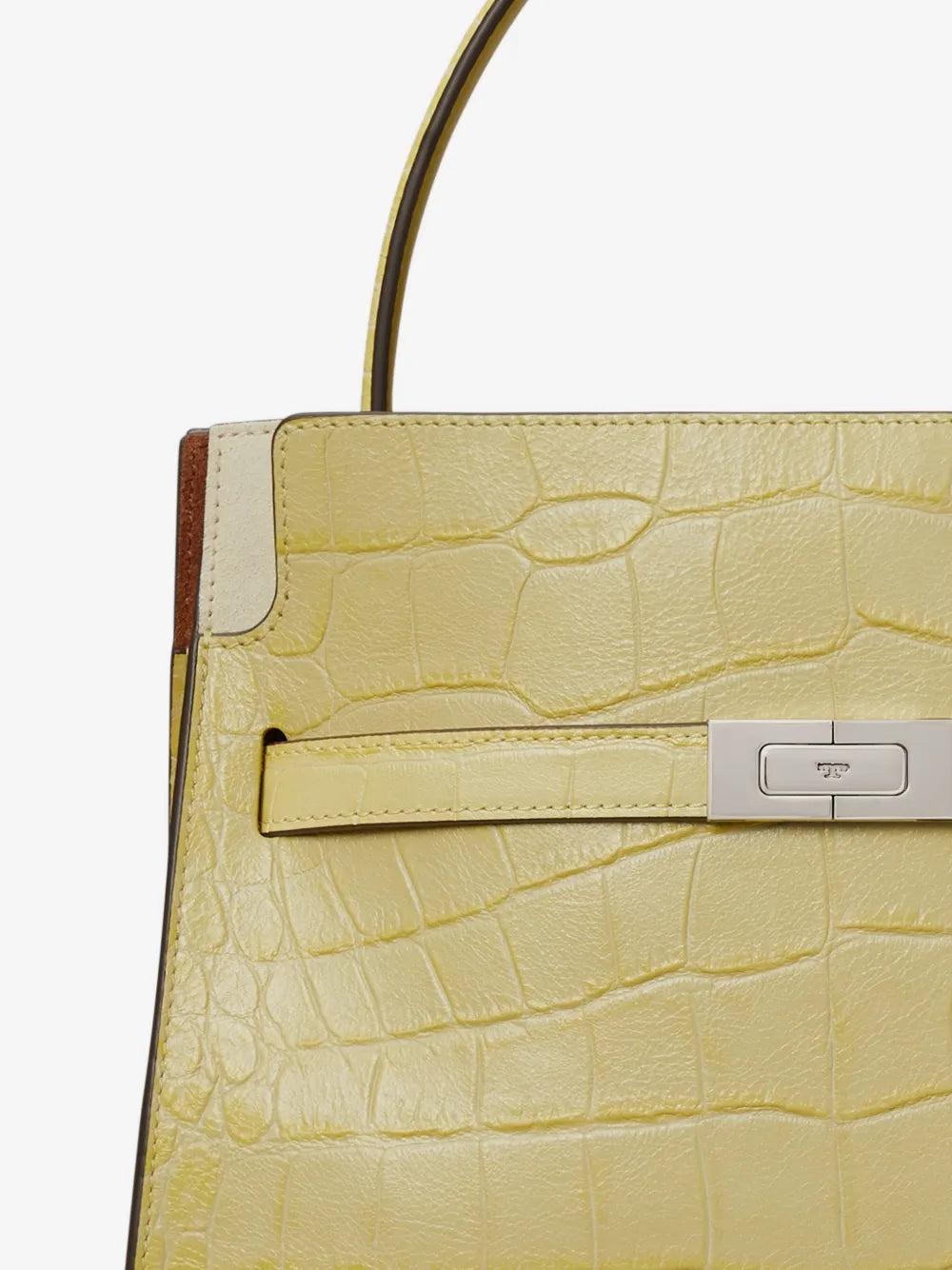 Tory Burch small Lee Radziwill embossed double bag