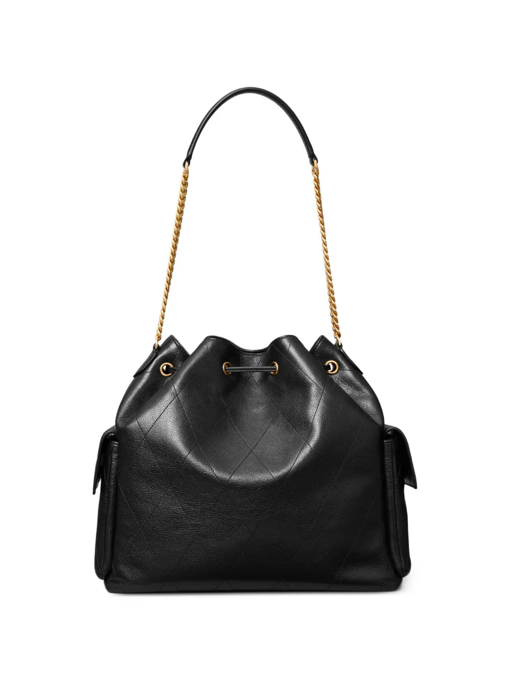 Tory Burch charlie quilted drawstring shoulder bag