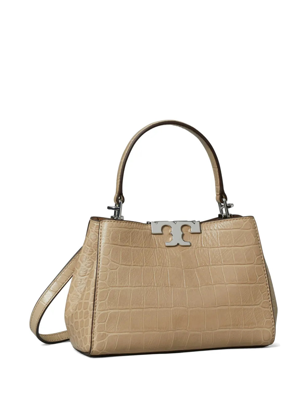 Tory Burch mini Eleanor soft croc-embossed satchel